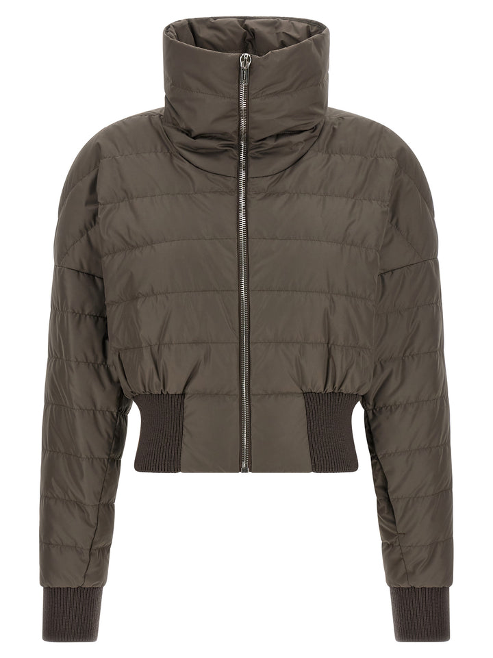 Rick Owens Cropped Puffer Jackets - Grigio | eb25c9b86e30b7fc2c0de8a90ec4abe6f50e5075