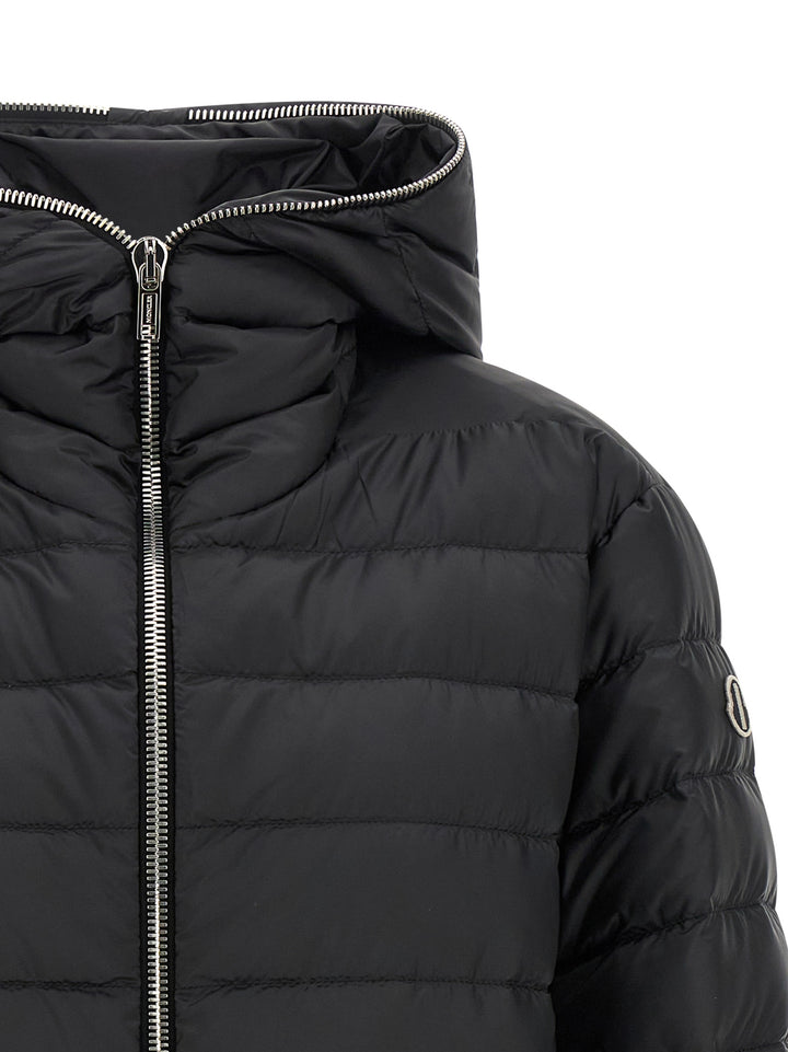 Rick Owens Ziplock Puffer Jackets - Nero | 1e61f7cb219b0104f5521ee00eb545563f8437cf