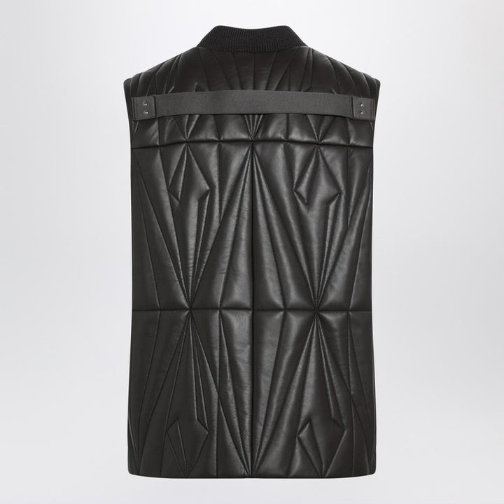 Moncler + Rick Owens Vests - Marrone | 6050400de254b061050afa19200824dcab74fedd