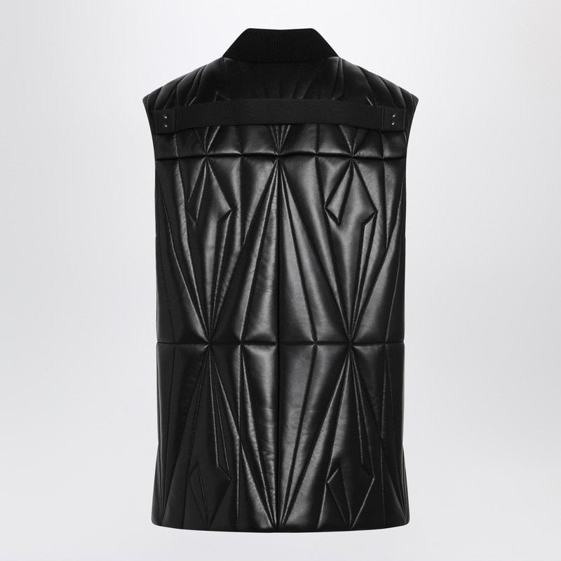 Moncler + Rick Owens Vests - Nero | ba21db79d07b14eebe0a206023bde6463879ec80