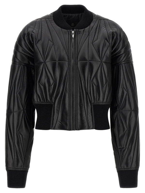 Geocamo Puffer Jackets Nero