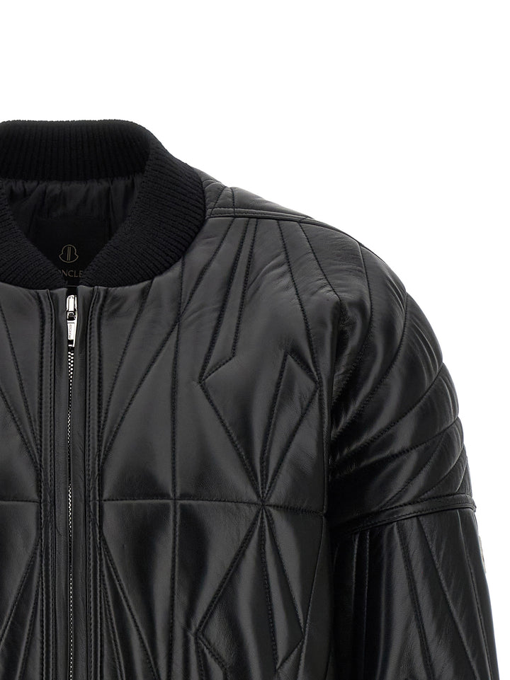 Rick Owens Geocamo Puffer Jackets - Nero | 3748caf3364f041f411b0efd2ac6c21077cb040a