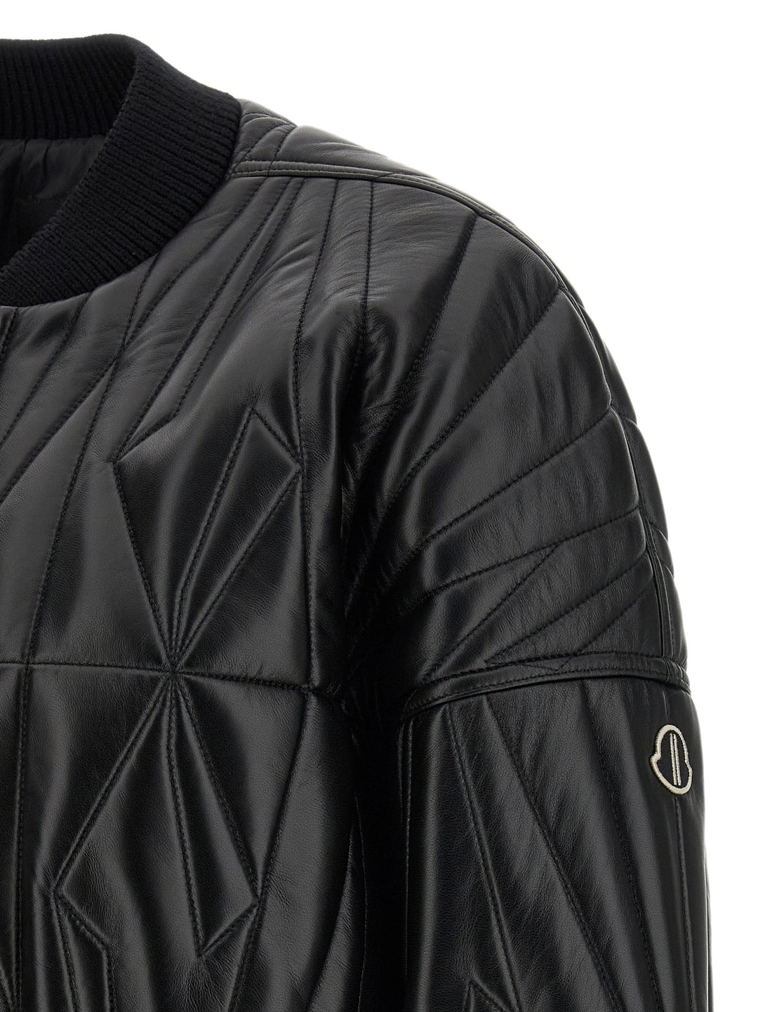Rick Owens Geocamo Puffer Jackets - Nero | 588c20708426edbf305a7eb839823f02777715bc