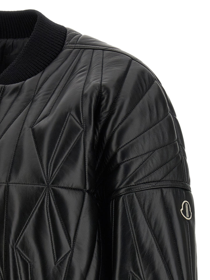 Rick Owens Geocamo Puffer Jackets - Nero | 588c20708426edbf305a7eb839823f02777715bc