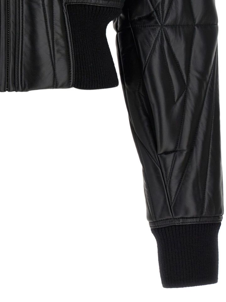 Rick Owens Geocamo Puffer Jackets - Nero | 7662bd7a713bdde7da56d277ae08e87f6c302648
