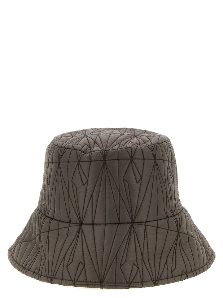 Rick Owens Bucket Hat Moncler + Rick Owens Cappelli - Marrone | 66a69a2a0b6dea33a81238a016e00e383eecb92f