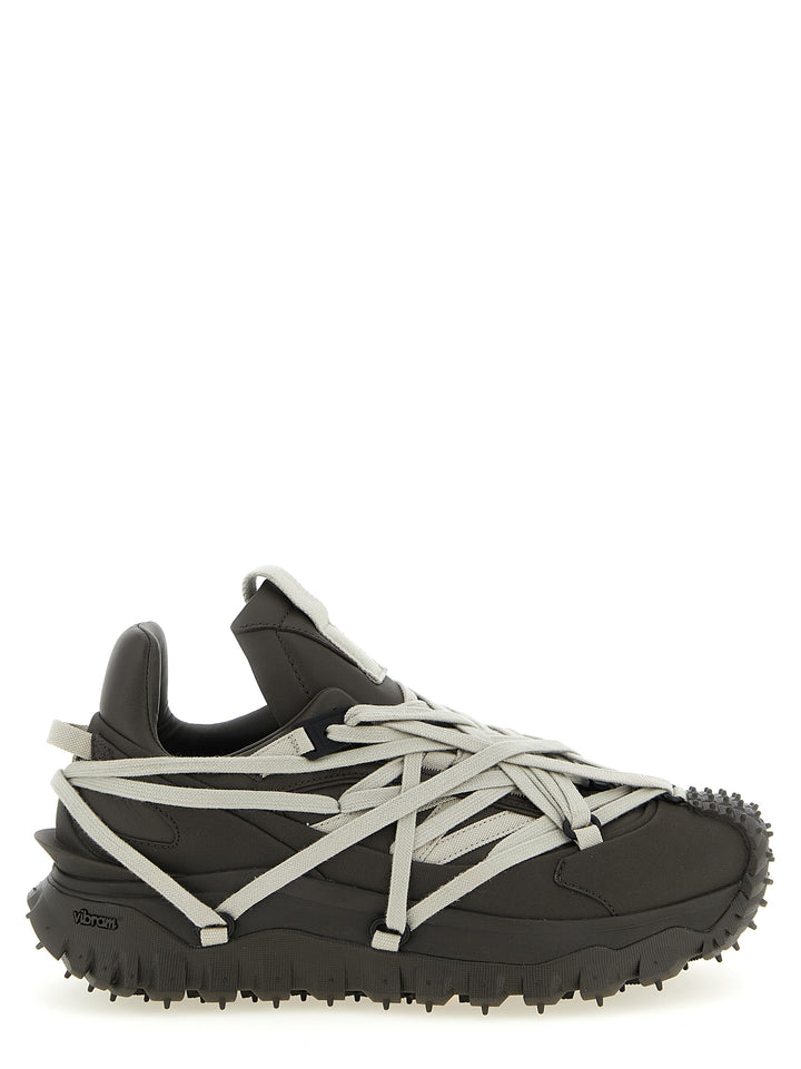 Rick Owens Trailgrip Megalace Sneakers - Marrone | a1f080f8150e9942bd734d0abbc96095031f52b6
