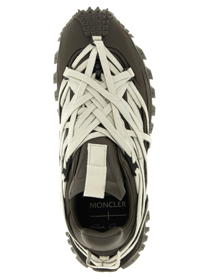 Rick Owens Trailgrip Megalace Sneakers - Marrone | 02f02c4b24dd94583a986294ef90caa74529146c
