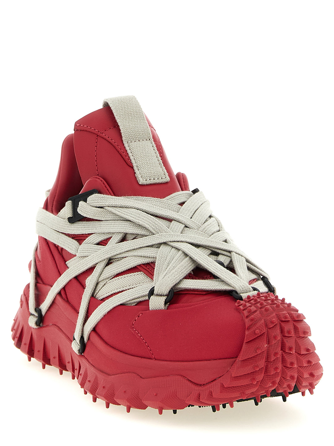 Rick Owens Trailgrip Megalace Sneakers - Rosso | c66a1b748da5973e4515dde39acd50f75a7e0102
