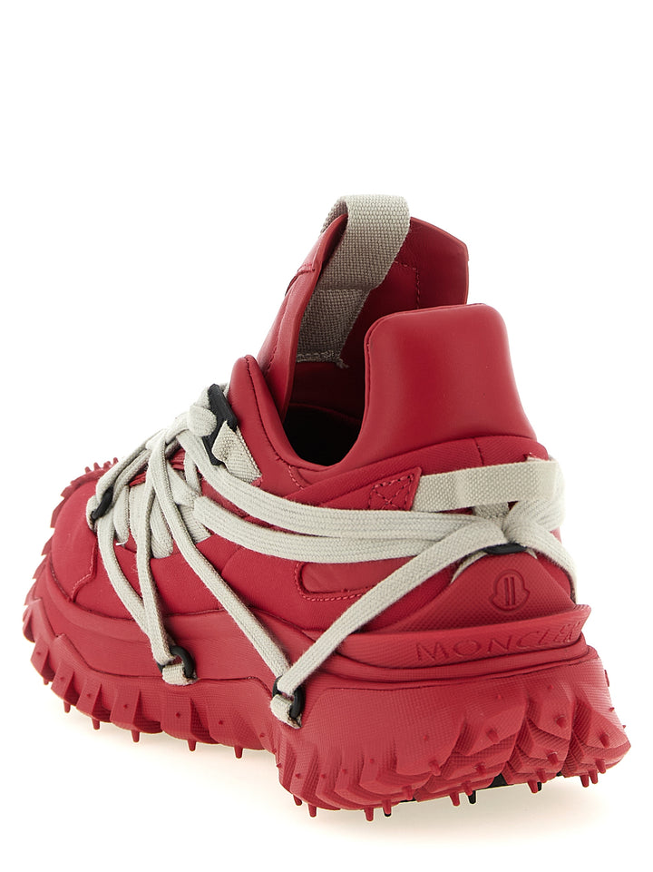 Rick Owens Trailgrip Megalace Sneakers - Rosso | 78abcc832df03beb271885913855e0e8699b4903