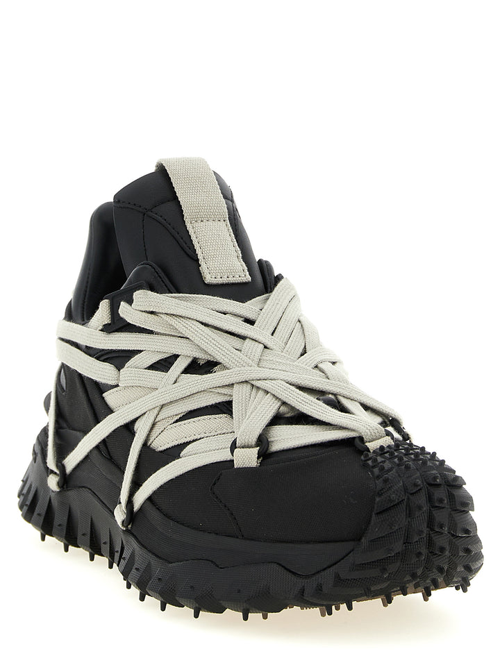 Rick Owens Trailgrip Megalace Sneakers - Nero | 4067664594b3614dc24b71cc22d9bf8f7dcda3bd