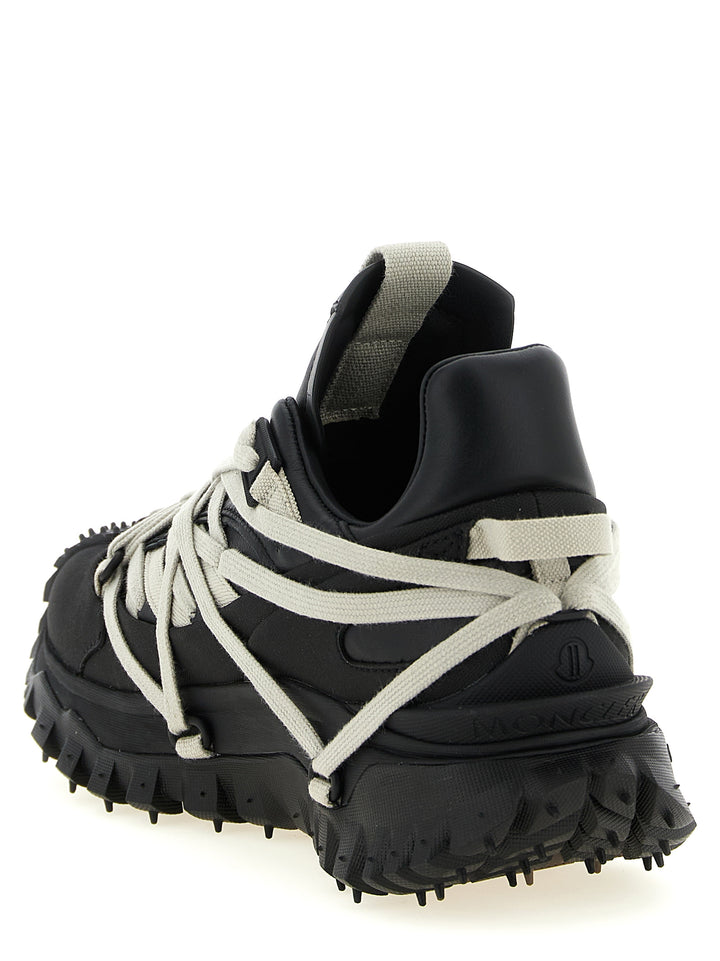 Rick Owens Trailgrip Megalace Sneakers - Nero | e4cfba03c41e1403dde947c4c475881133e60fb8