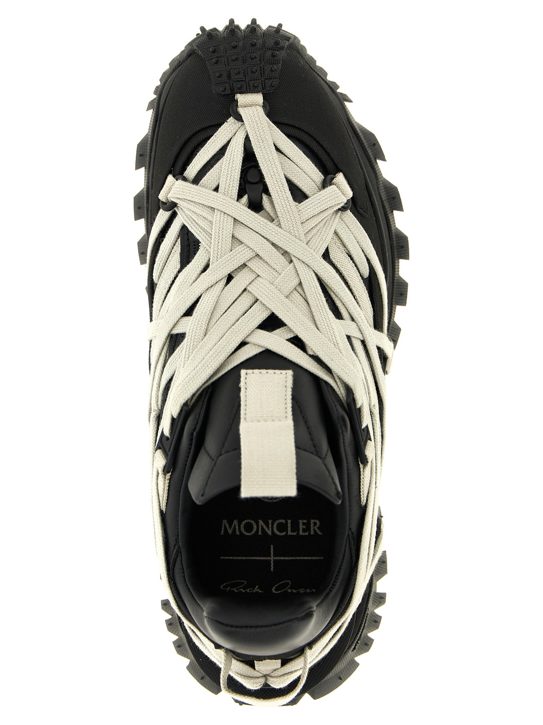 Rick Owens Trailgrip Megalace Sneakers - Nero | 92f1d43bcd2ba311028b355dfdb8831ea9709b89