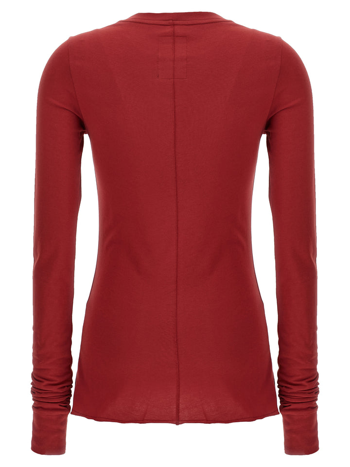 Rick Owens Girder T shirt - Rosso | 29a5993a789d74852169a8de409935df47914d40