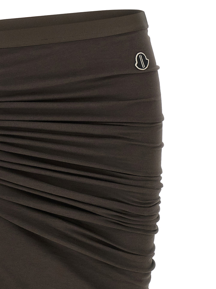 Rick Owens Adjustable Gonne - Marrone | 17a4eafc097f51840dd2a6ba16a3d9c6e532b562