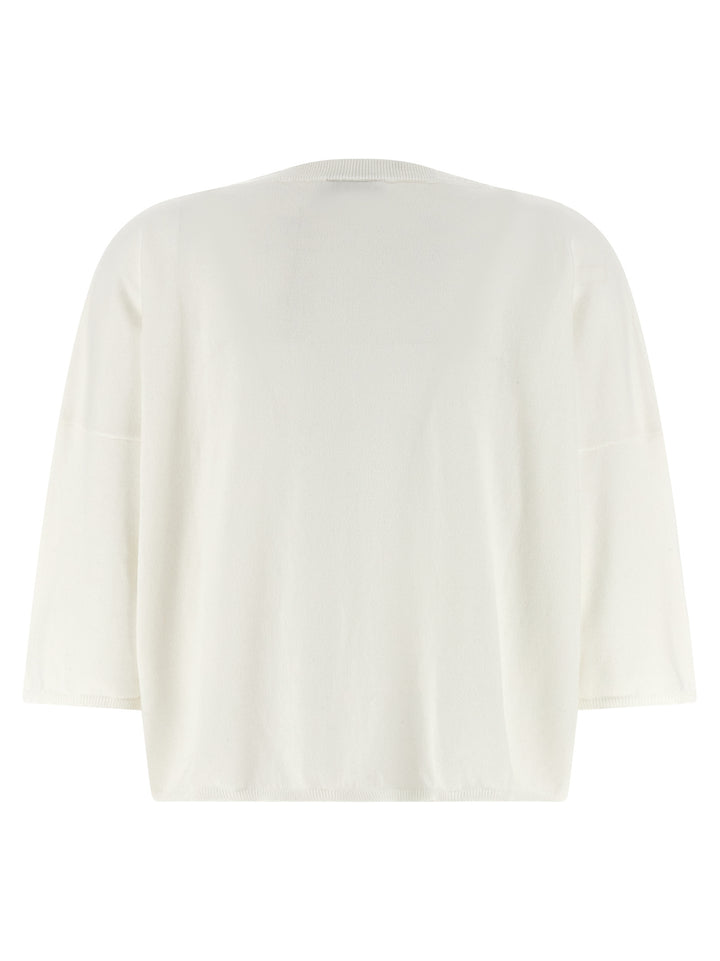 Be You Cashmere Cotton Sweater Maglioni - Bianco | 6fef593b185b07b22ab10131e9ae19b450f75699