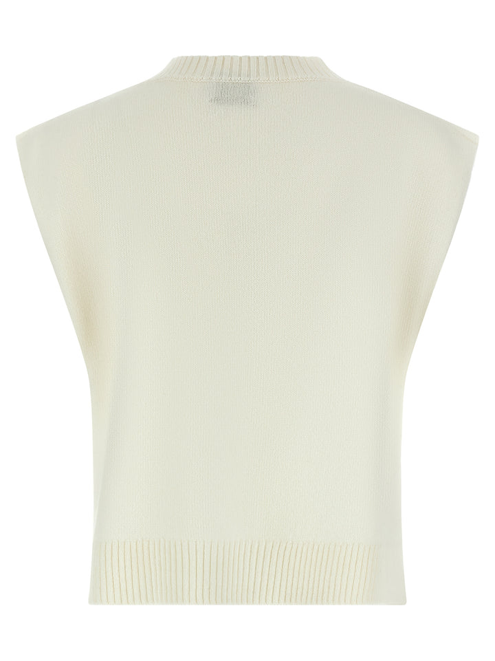 Be You Benedicta Gilet - Bianco | 9b7cd985fbc8c6db7e1474d3cce17fe7cdb06984