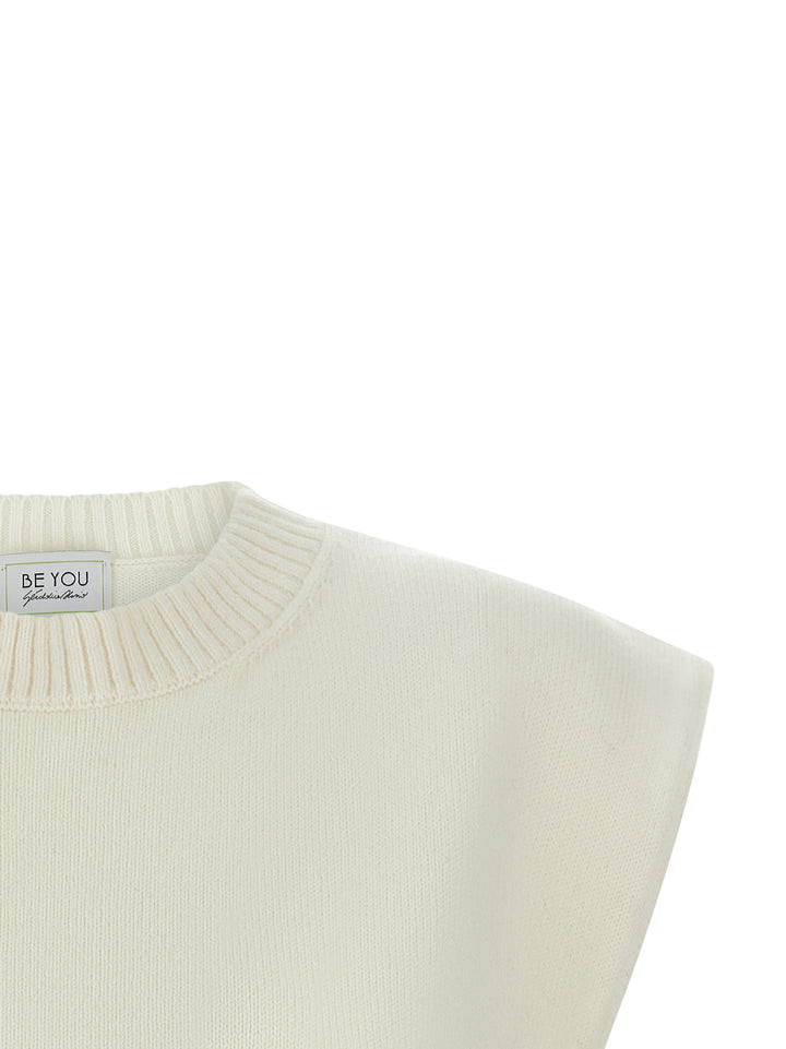 Be You Benedicta Gilet - Bianco | 739ac1220bbe6d8c04bee79cb69ba72709921702
