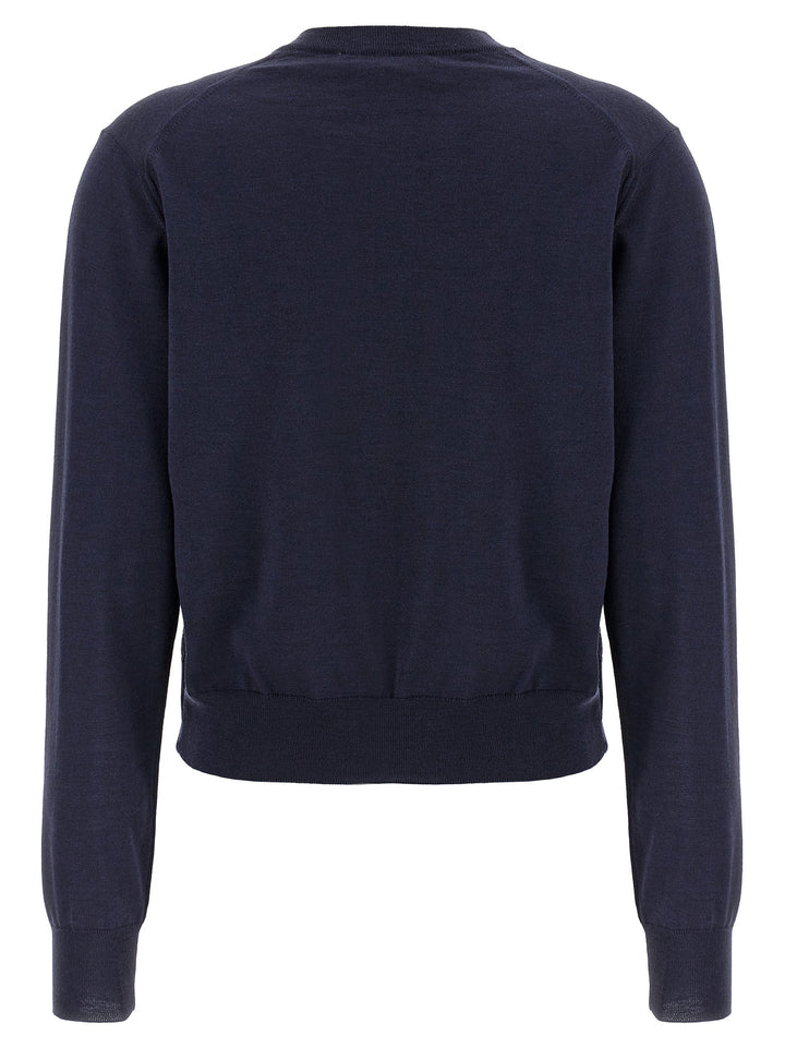 Maison Kitsune Baby Fox Maglioni - Blu | 17750488c317d3dae9f8ecf9c292f76a6efc96f3