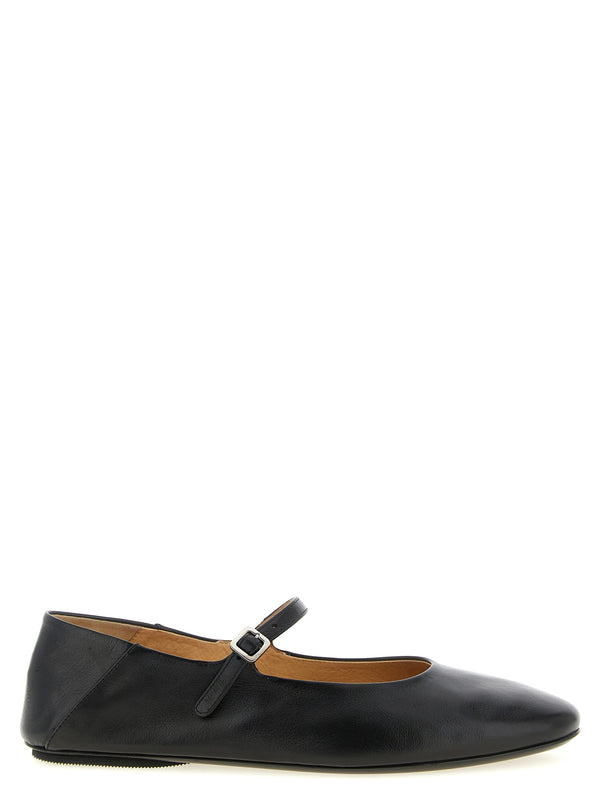 Strascico Flat Shoes Nero
