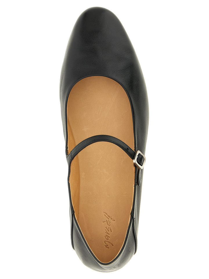 MarsèLl Strascico Flat shoes - Nero | 45dd9c5ebae23f138b0d587157cd9bc64f2b15bc