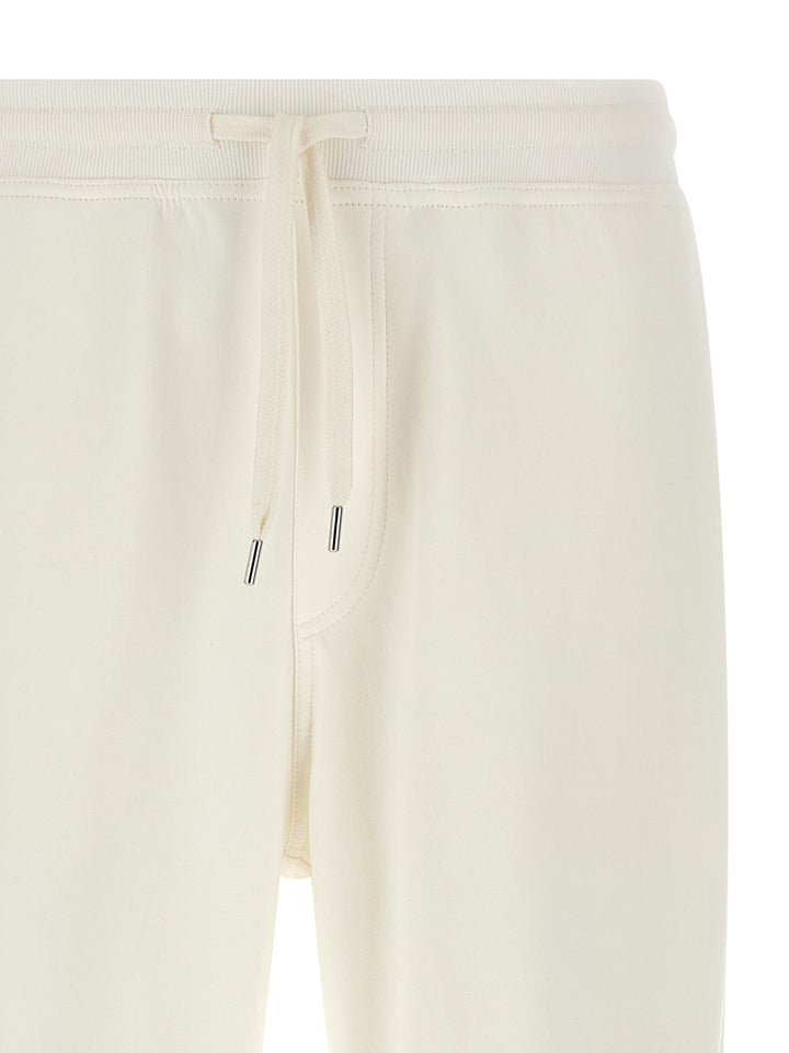 Brunello Cucinelli Techno Cotton Joggers Pantaloni - Bianco | 680e5454a6c87332c109ca9e1b02d4aca51d144e
