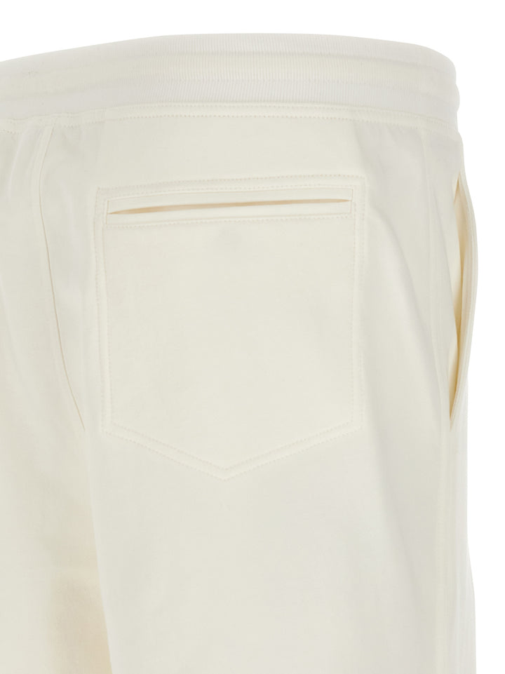 Brunello Cucinelli Techno Cotton Joggers Pantaloni - Bianco | 83f2e5f8948e6b129b3fff58405e34a80c9f80ec