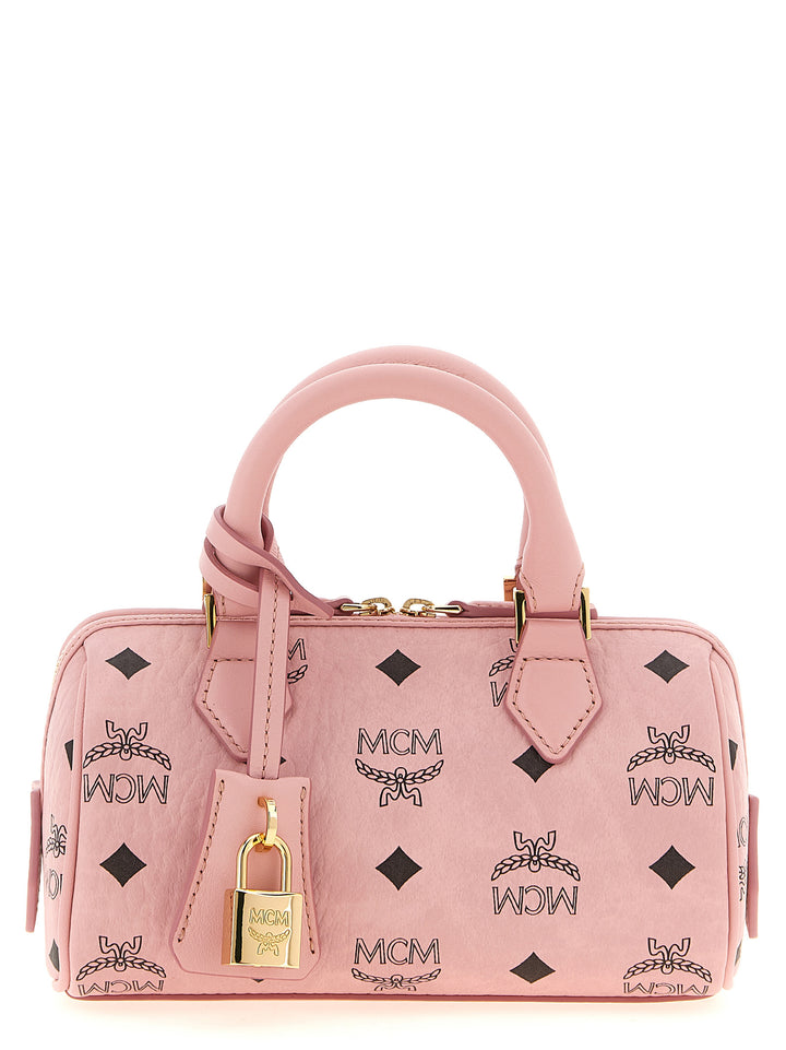 Mcm Ella Boston Borse a Mano - Rosa | c1d760719f225516a8da12d3f370df3fe452599f