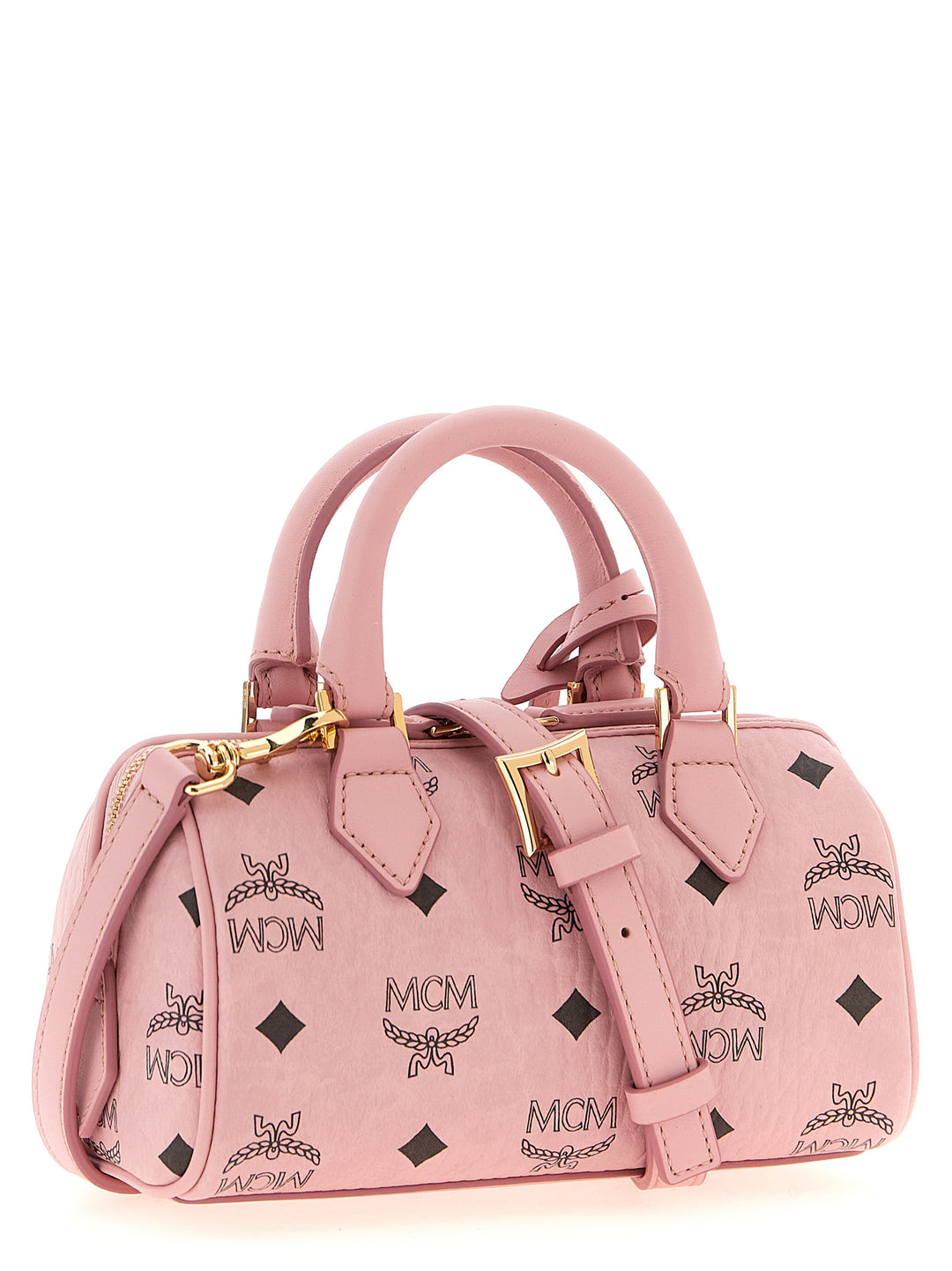Mcm Ella Boston Borse a Mano - Rosa | ba135e9244a3fa9be82b4c615dcc4495d2cd29ef