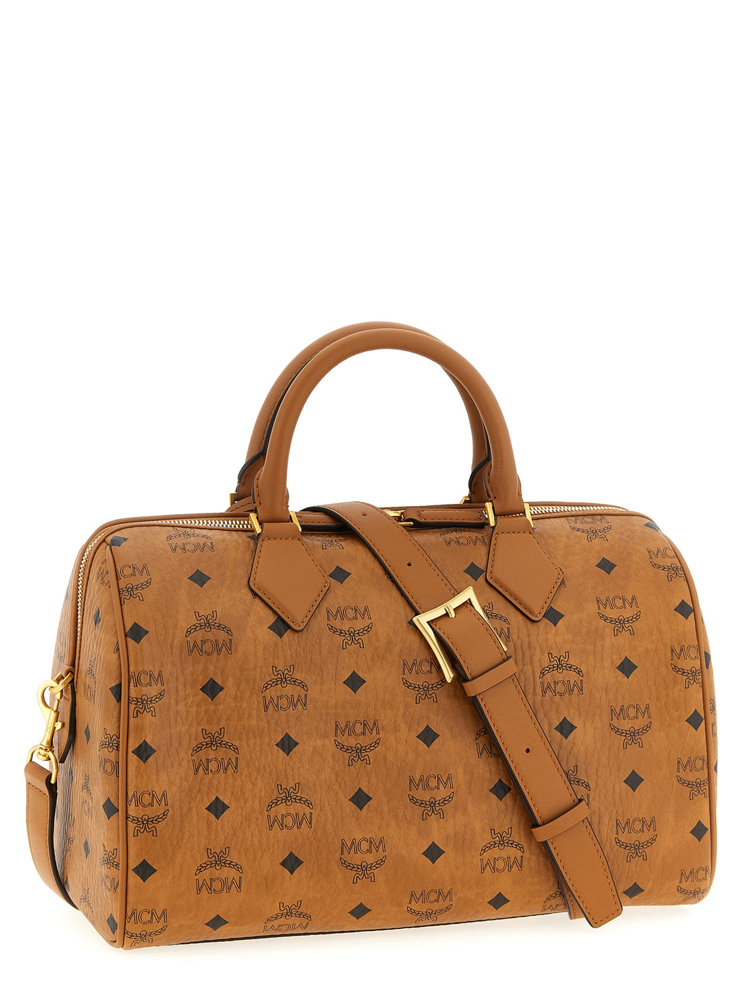 Mcm Ella Boston Borse a Mano - Marrone | 992ce1a55c604a6bfda9d920a6e222f58278ba37