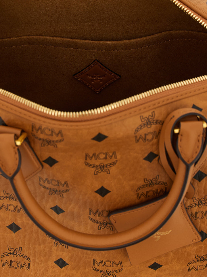 Mcm Ella Boston Borse a Mano - Marrone | cc355d96cdd8373c89d6ec32edf235f5f3d31ed3