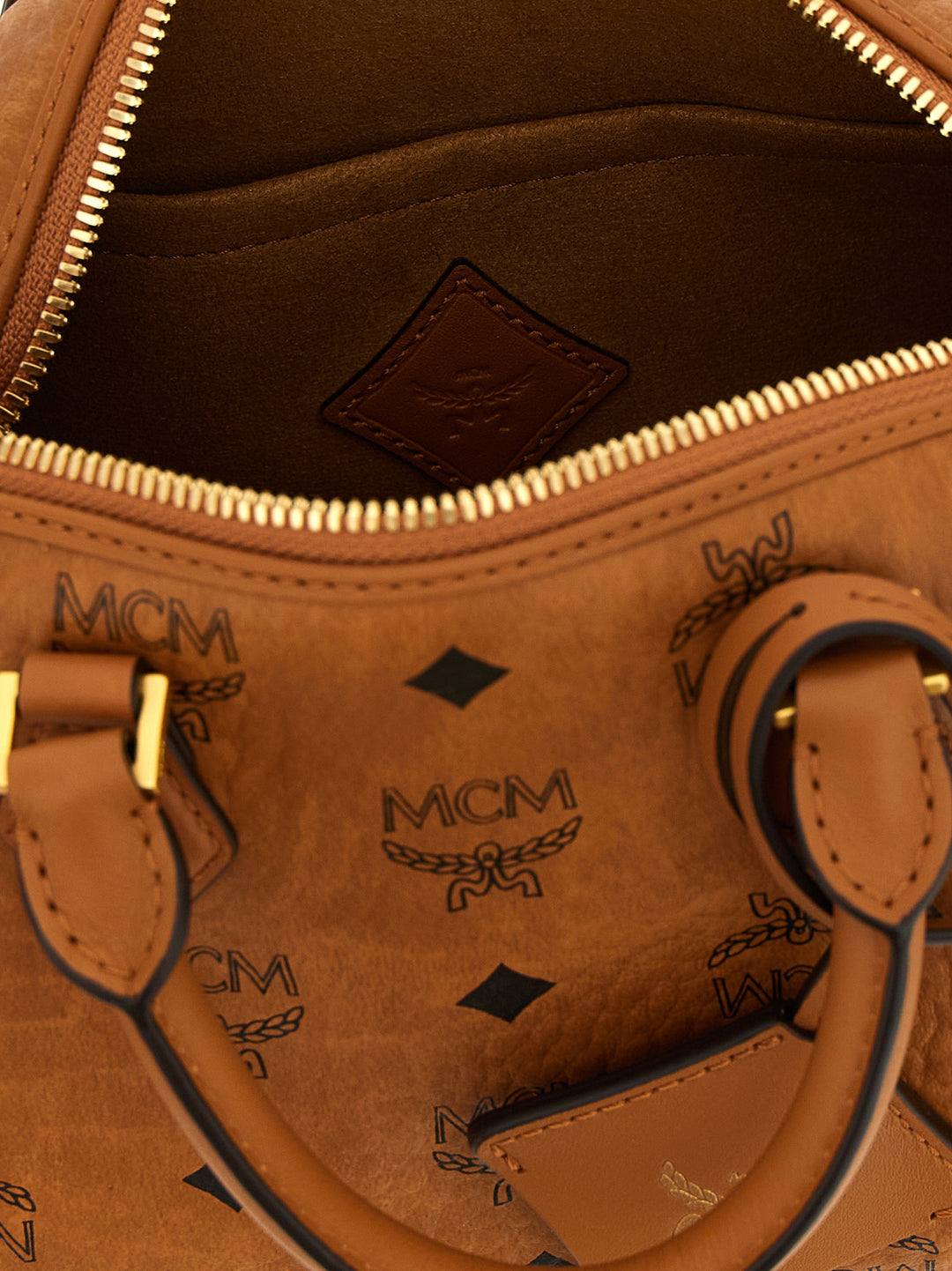 Mcm Ella Boston Borse a Mano - Marrone | aaab3e863d06a485c0bba319245b224a21b1ac25