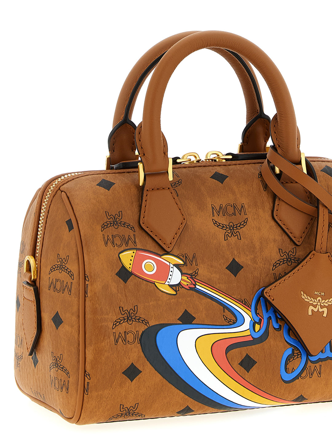 Mcm Ella Boston Borse a Mano - Marrone | 2cc231b01dbf986e0d2cf53d707f0cf7c1144739