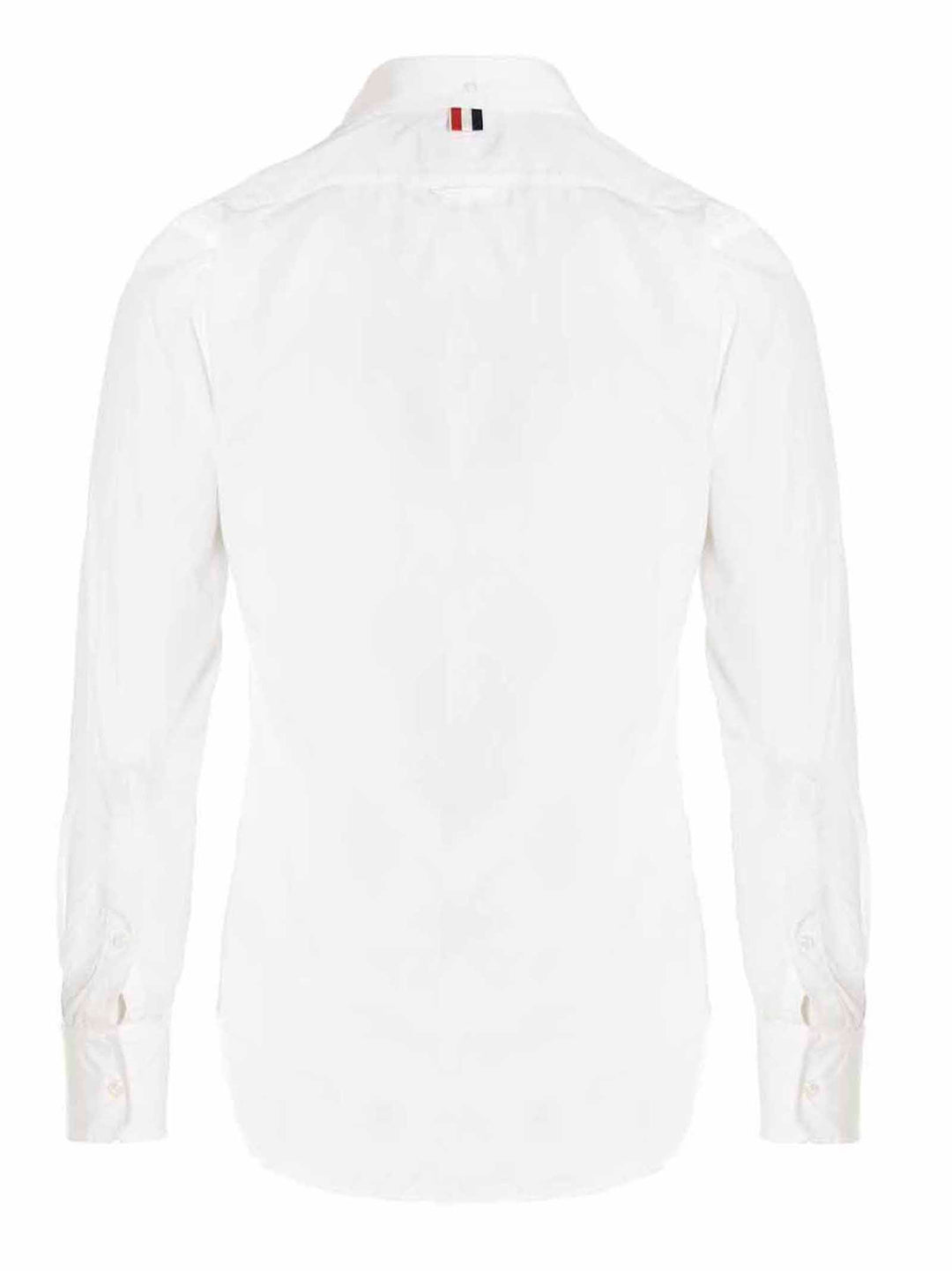 Thom Browne Solid Poplin Shirt Camicie - Bianco | 88c8c02261b7b70bbfb0d128e609a670704a3401