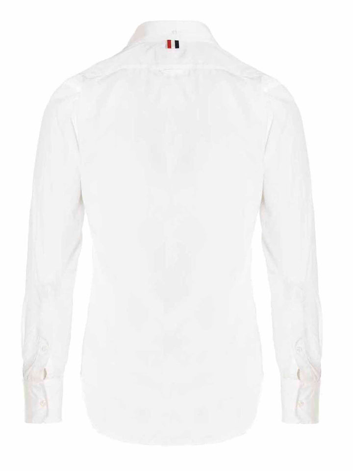 Thom Browne Solid Poplin Shirt Camicie - Bianco | 88c8c02261b7b70bbfb0d128e609a670704a3401