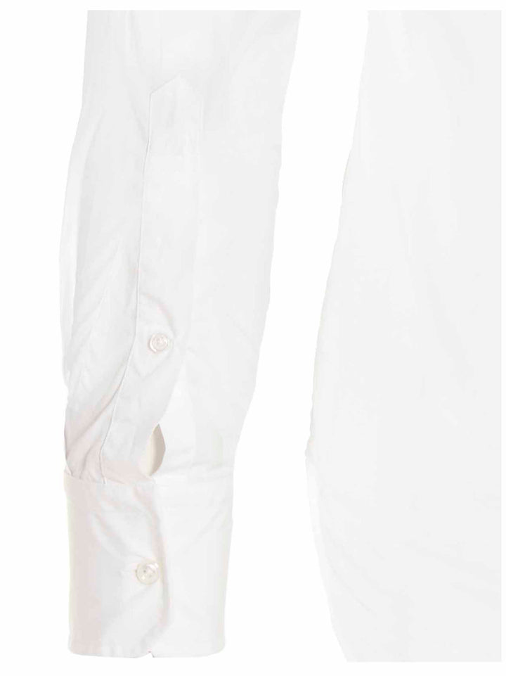 Thom Browne Solid Poplin Shirt Camicie - Bianco | 6e10de3b12dbdeadb47f5614187197165a19e55f
