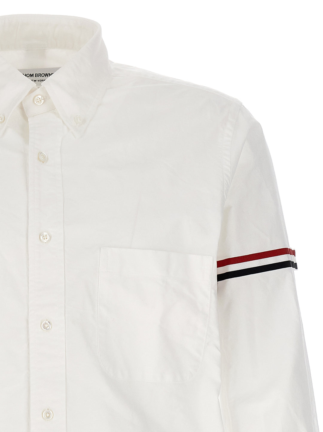 Thom Browne Rwb Shirt Camicie - Bianco | ebd5cdbb825a0a75391b969904a296ebc52f2992