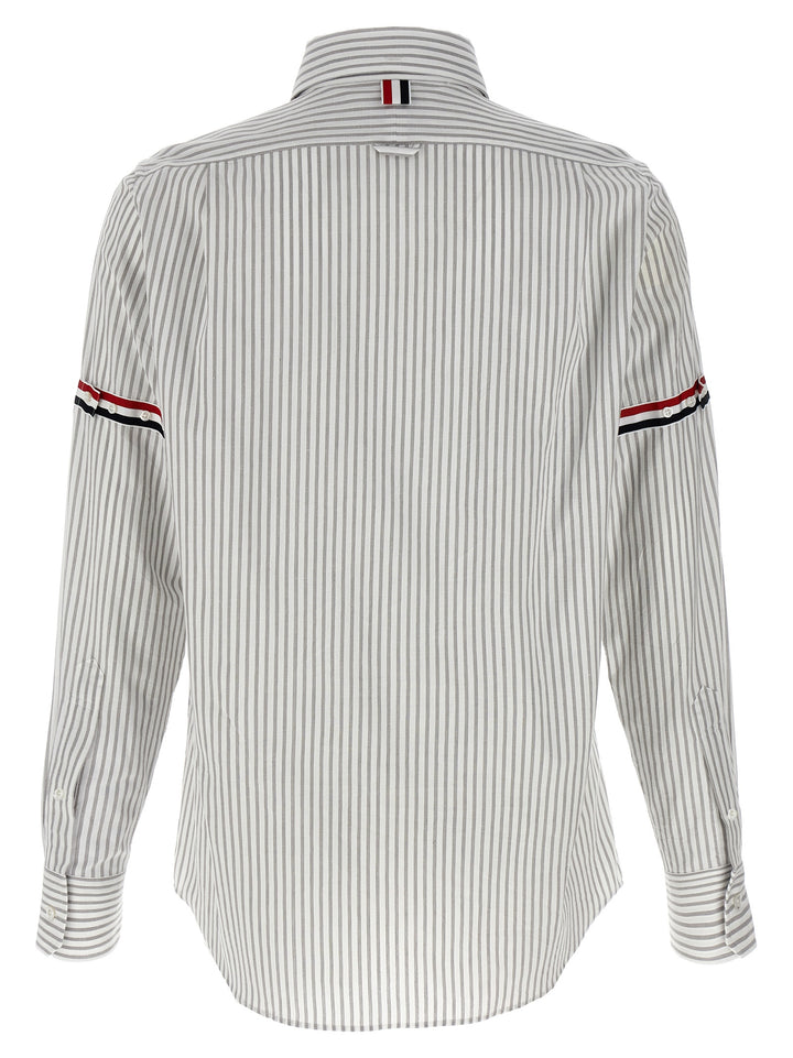 Thom Browne Striped Shirt Camicie - Grigio | a20a96256689716406fc25bd4385d78244c856e5