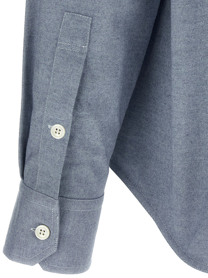 Thom Browne 4bar Camicie - Celeste | 864b7c40a1a029fc4683d9747ef227b0575de622