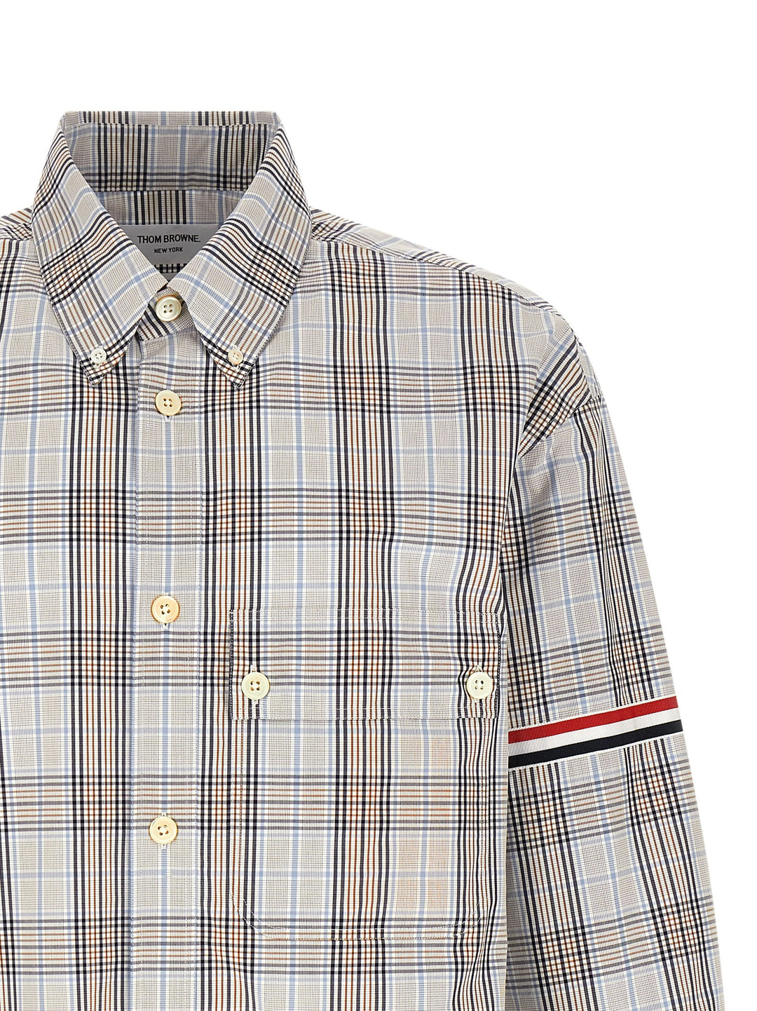 Thom Browne Oversized Rwb Camicie - Multicolor | b3193704000509b28d571db319c09d2aeab2f41e