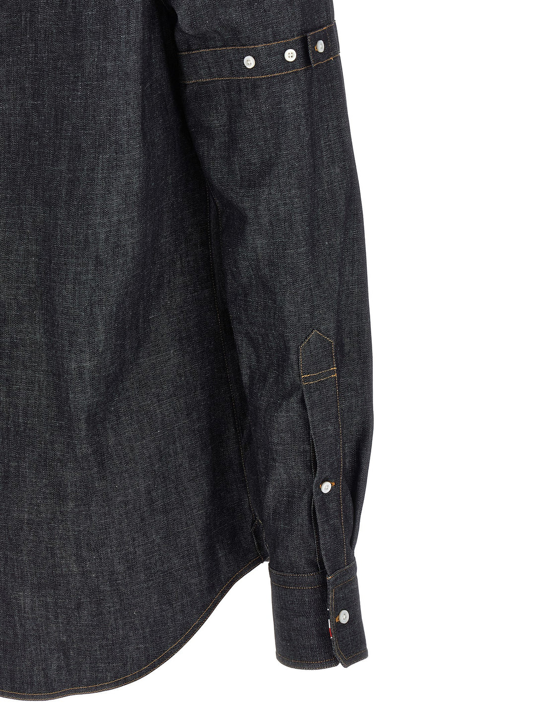 Thom Browne Denim Shirt Camicie - Blu | bc866440147394707da88734ff395746a84ab892