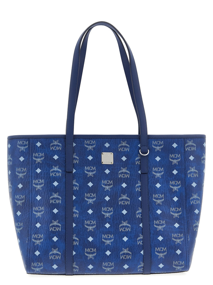 Mcm Toni Tote - Blu | 08a58f9d94db3a7bb500f7ecacf4881120d46b44