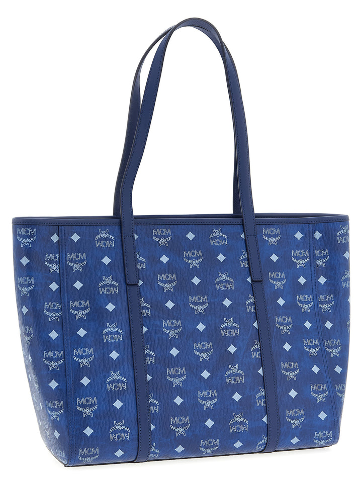 Mcm Toni Tote - Blu | 412ebca9070de6bed52073f0615db301440cc682
