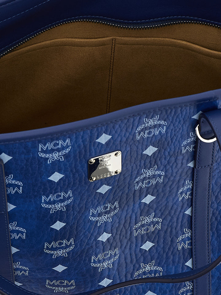 Mcm Toni Tote - Blu | 7c3d0dd8e23d54a9bc4dd6aa7e8ca3f6ba7fc2c4