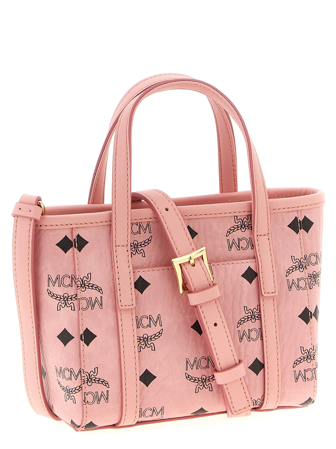Mcm Toni Tote - Rosa | 0cc57d353507bfaca7b6d06c25aedc46293a1f36