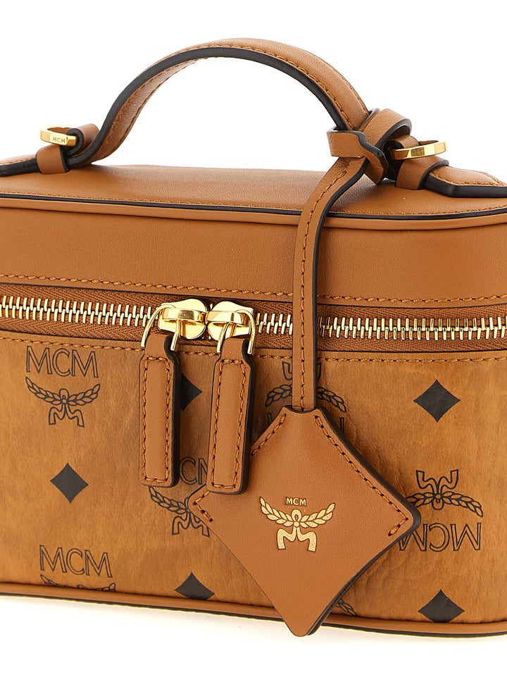 Mcm Aren Vanity Case Borse a Mano - Marrone | b5c978bf7d95a4809becefe2aee99bfcadb16349