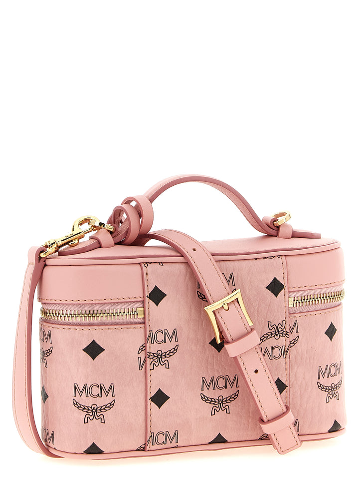 Mcm Aren Vanity Case Borse a Mano - Rosa | df808c55e74faa7b74fca9ff6547800d31edb52a