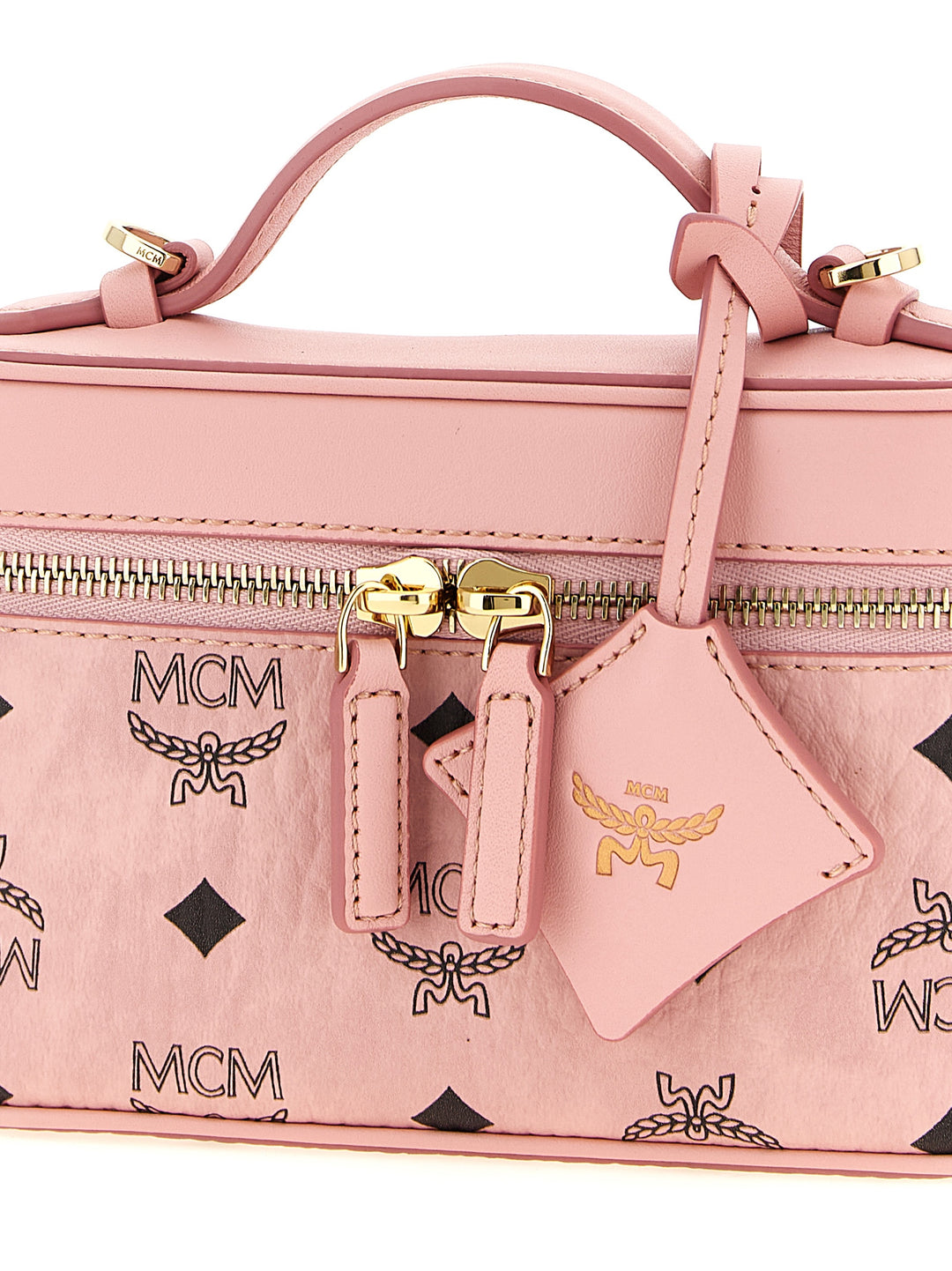 Mcm Aren Vanity Case Borse a Mano - Rosa | b10f2f1a0c0b9614d8d35fb8d0156b76a6e44def