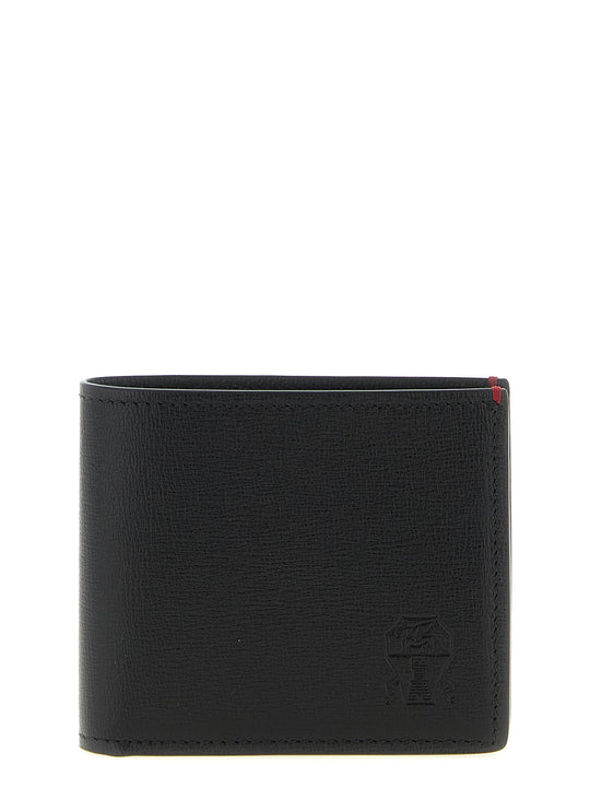 Heraldic Coat Of Arms Wallet Portafogli Nero