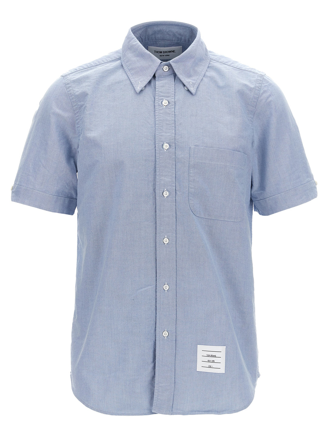 Thom Browne Button Down Camicie - Celeste | 19ce4716f1c7006e9ca1d245a70de979a146a146
